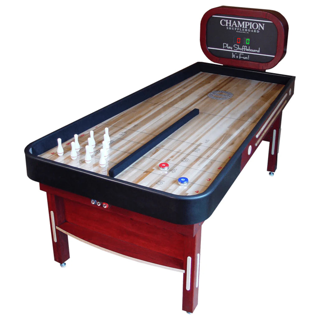 Champion 7' Bank Shot Rebound Shuffleboard Table