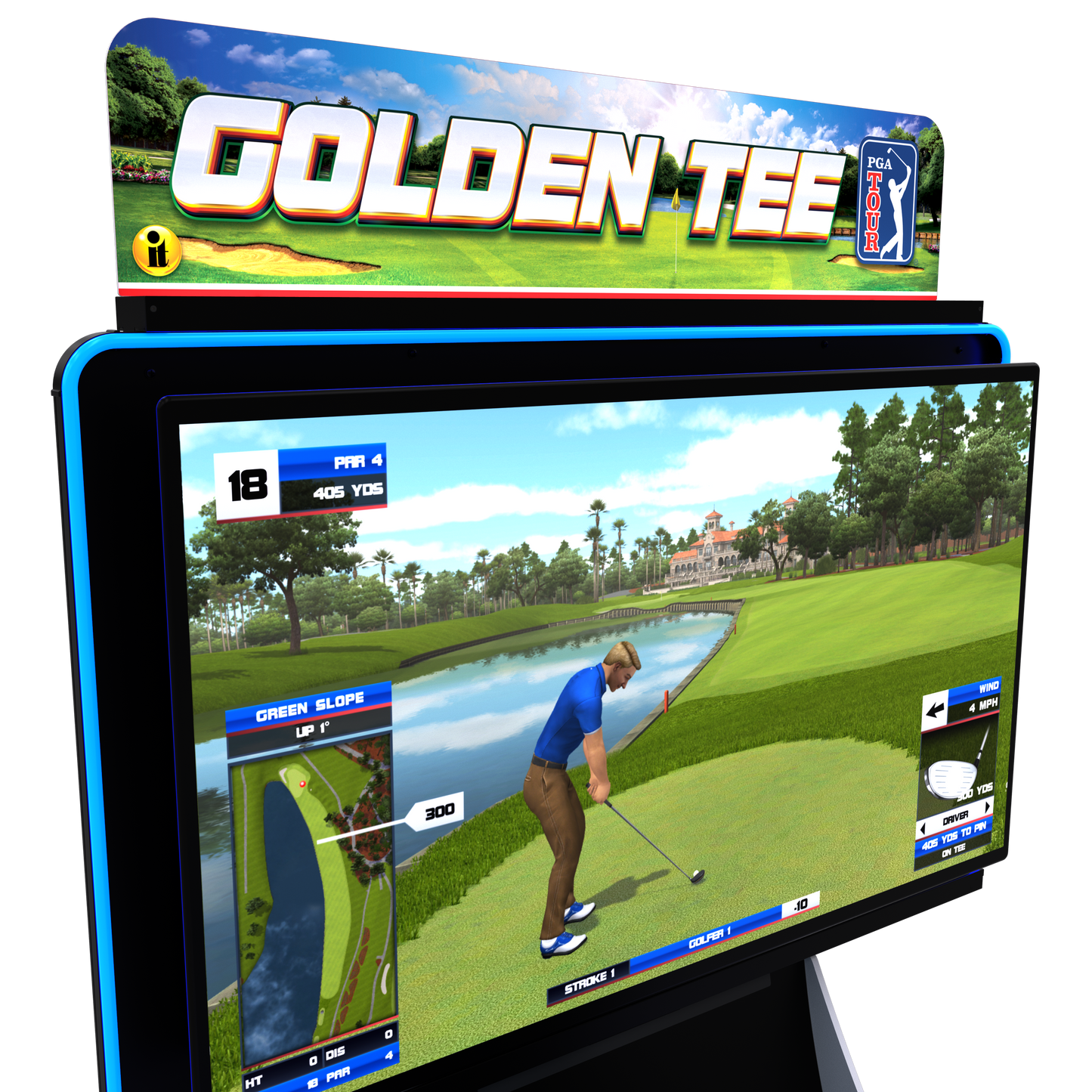 Incredible Technologies Golden Tee PGA TOUR Clubhouse Home Edition (2026)