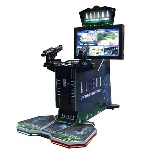 Extermination House of the Dead Ultra Firepower 3 in 1 Gun Shooting Simulator Aliens Arcade Game Machine Shooting