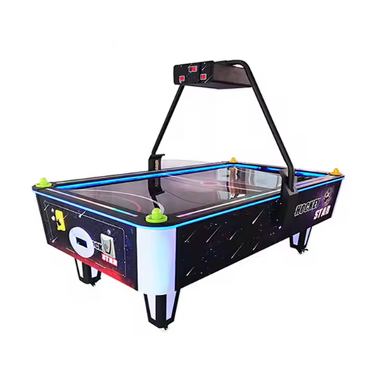 Wholesale Indoor Amusement Coin Operated Arcade air Hockey Game Machine Air Hockey Table for Kids and Adult