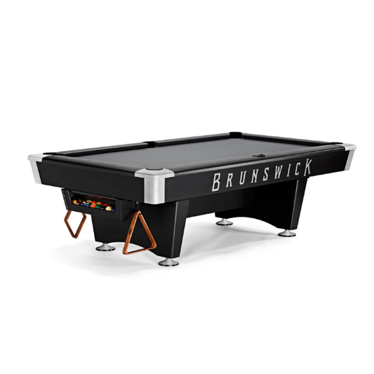 Brunswick Billiards Black Wolf PRO Pool Table