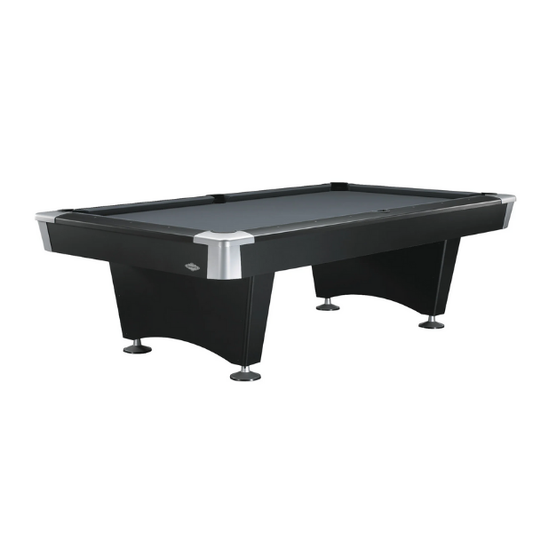 Brunswick Billiards Black Wolf Foot Pool Table