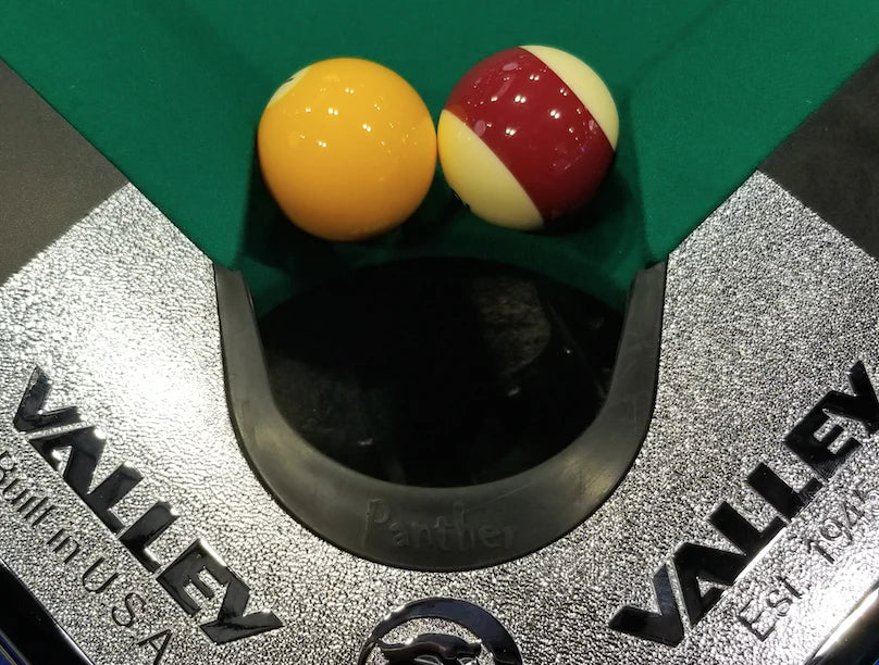 Valley Panther ZD-12X Dakar Ebony Coin Operated Pool Table