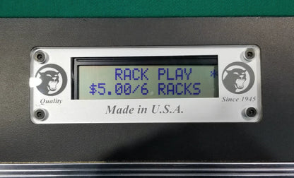 Valley Panther ZD-12X Black Frost Coin Operated Pool Table