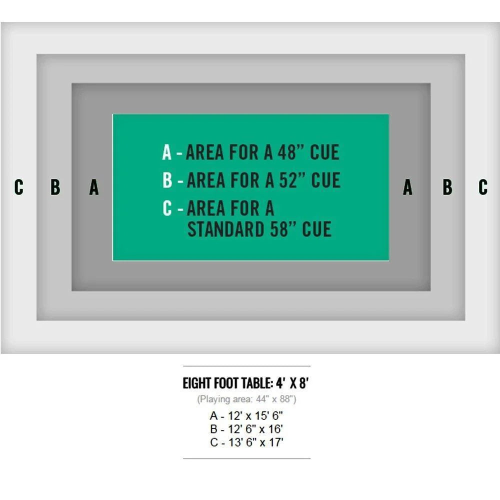 Brunswick Billiards Santini 8 Foot Pool Table