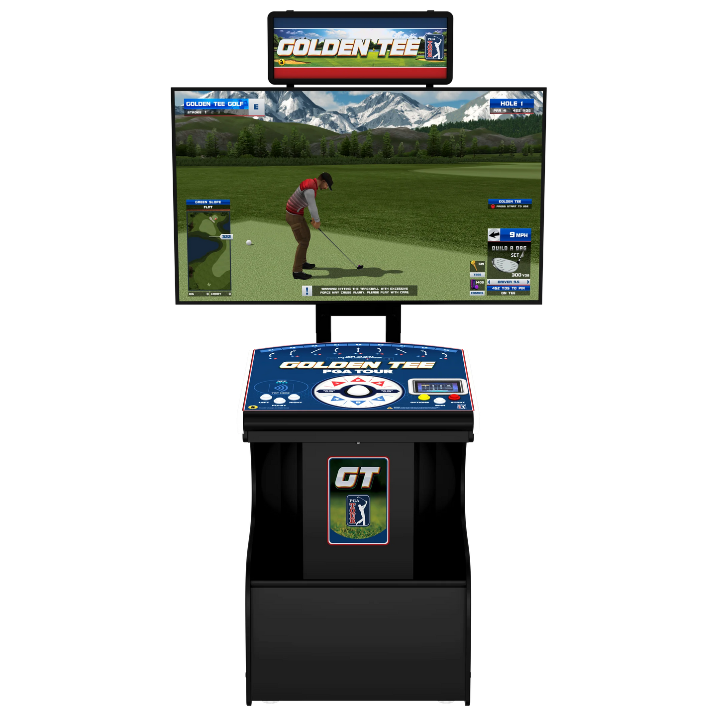 Incredible Technologies Golden Tee PGA TOUR Showpiece PRO